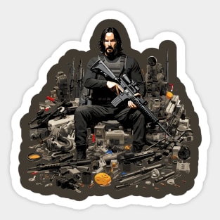 John wick Sticker